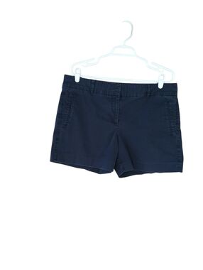 Ann Taylor Navy Devin Mid Rise Metro 6" Shorts Size 14